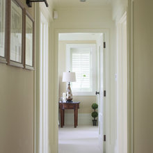 hallway/drop down ladder moulding