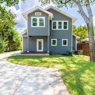 Craftsman Home Remodel with Second-Floor Addition