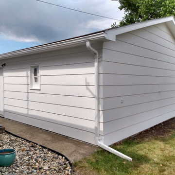 Northwest View of Garage