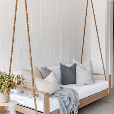 Inspiration for a coastal home design remodel in Orange County