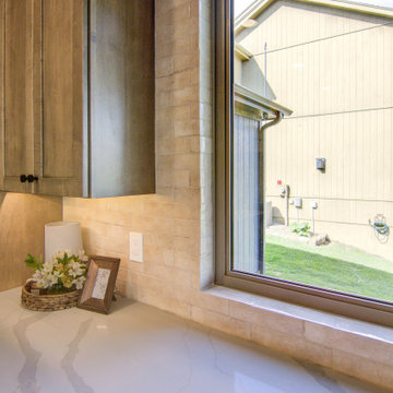 Collected Kitchen Remodel with Custom Seating + Layered Details