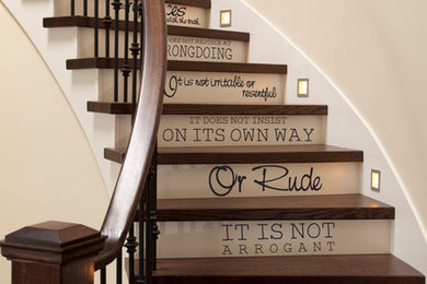 Stair Lettering