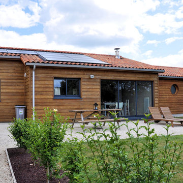 Maison à ossature bois - 98 m² - La Chaize le Vicomte (Vendée, 85)