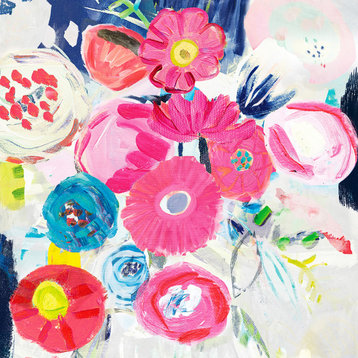 "Fresh Florals III" Fine Art Giant Canvas Print, 54"x54"