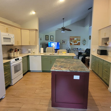Transitional Kitchen Remodel Done With Redooring