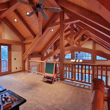 Big Chief Mountain Lodge a Natural Element® Timber Frame home