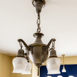 1920s Ann Arbor Colonial Gets a Refresh - Pendant Lighting