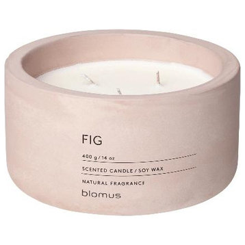 Fraga Candle 3 Wick 5"/13Cm Rose Dust Wfig Scent