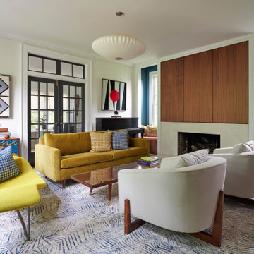 Mid Century Modern Living Spaces in Essex County