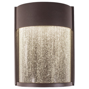 Modern Forms Rain LED Wall Light, Bronze, 8"