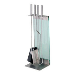 Teras Fireside Tools with Stand by Conmoto - Fireplace Tools