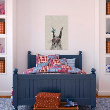 "Keep in Touch" Painting Print on Wrapped Canvas