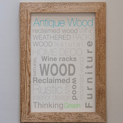 Reclaimed wood picture frames - Picture Frames