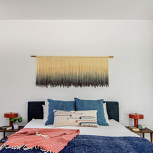 above bed artwork