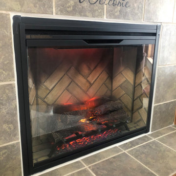 36" Revillusion built-in firebox by Dimplex