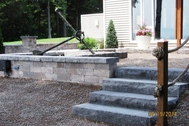 Photo of a rustic landscaping in Burlington.