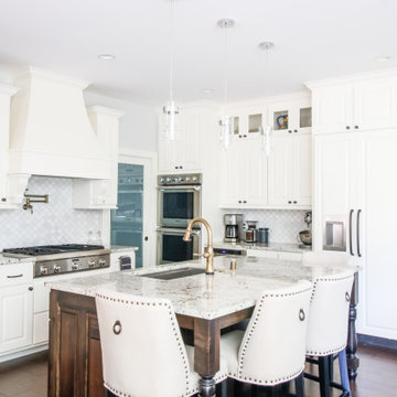 Farmhouse KItchen Prairie du Sac WI Designer Traci Rauner Design