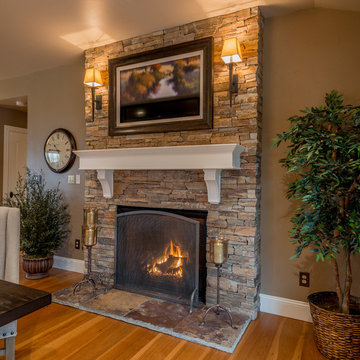 Ranch House to Transitional Style Remodel