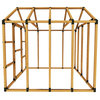 8ft W x 8ft D E-Z Frame Basic Greenhouse Kit
