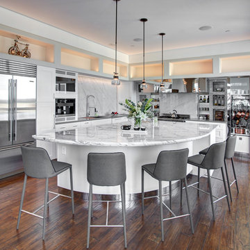 Contemporary Remodel of an Indianapolis Condominium by Ferguson of Carmel IN