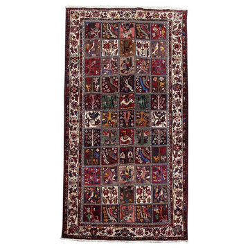 Consigned, Persian Rug, 5'x10', Handmade Wool Bakhtiari
