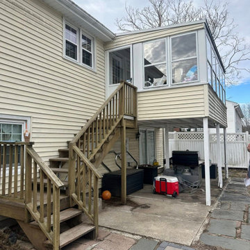 Trex Lineage Deck Construction Project