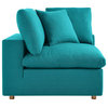 Cloud Couch, U-Chaise Cloud Sectional Sofa Set, Modular 6Piece Dream Couch, Teal