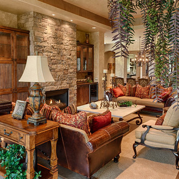Mediterranean Living Room