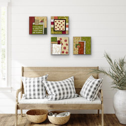 Smaller Abstract Paintings Created in a Series of 2 or More - Paintings