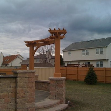 Exterior Staining - Patio Pergolas