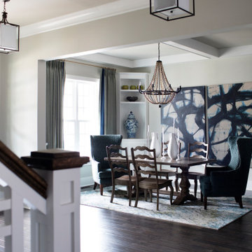 Dramatic Dining Room