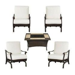 Pembrey 5pc Firepit Set - Bare - Products