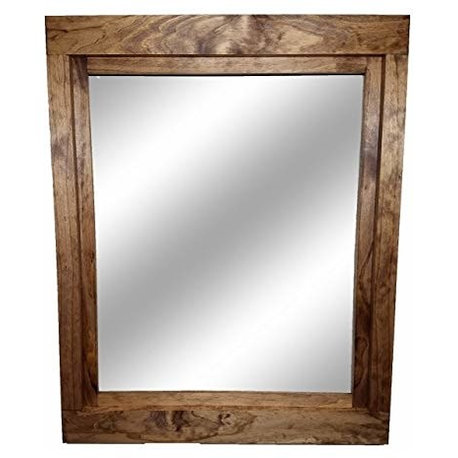 Farmhouse Style Vanity Mirror, Early American, 24"w X 30"h
