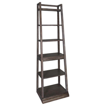 Stone Brook Leaning Bookcase