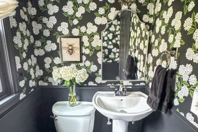 Elegant bathroom photo in Boston
