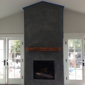 Concrete Fireplace Surrounds