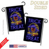 Halloween Dracula Vertical Garden Double Sided Flag, 13"x18.5"