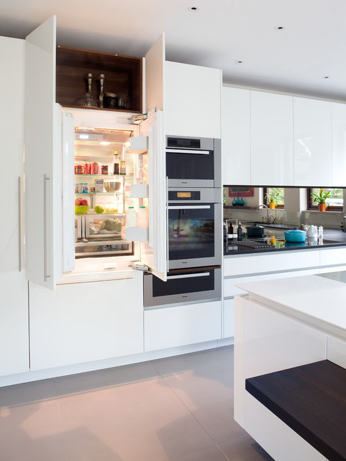 Built In Fridge Ideas, Pictures, Remodel and Decor