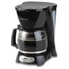 Digital Coffee Maker, 12-Cup Capacity, Black