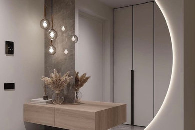 Bathroom - contemporary bathroom idea in Calgary
