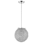 Acclaim Lighting - Acclaim Lighting TP4095 Distratto - 8" One Light Pendant - Enmeshed Wire Shade.