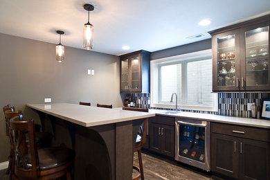 Inspiration for a home bar remodel in Other