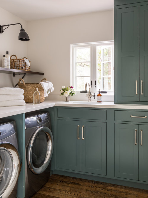 25 All-Time Favorite Mediterranean Laundry Room Ideas & Designs | Houzz