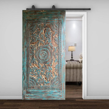 Turn Your Walls Into Art: Carved Vintage Doors