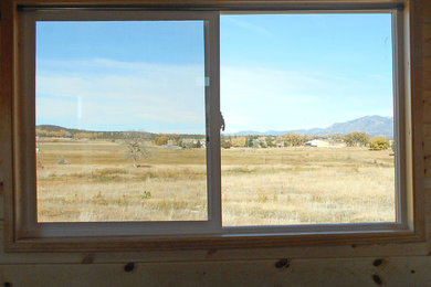 Example of an arts and crafts home design design in Denver