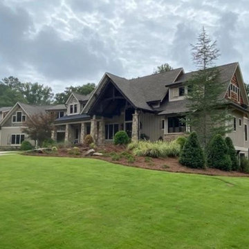 A custom home in horse country of Georgia