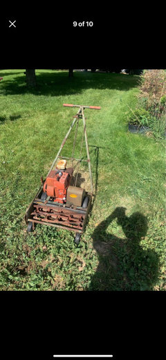 Advice on old Trimmer reel mower.