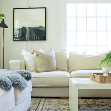 Award-Winning Living Room & Entry Design