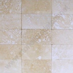 3x6 Baja Cream Travertine Subway Tile Honed - Home Accessories & Decor