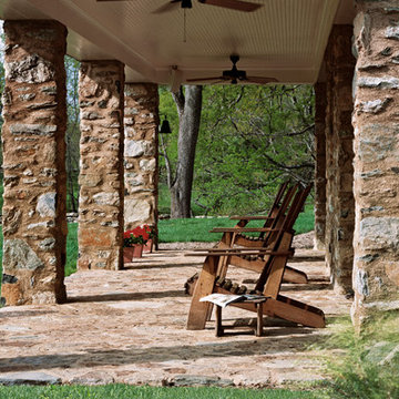 Early American Colonial Home